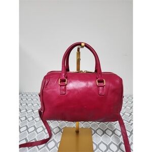 Authentic Saint Laurent Baby Classic Mini Duffle Bag Pink